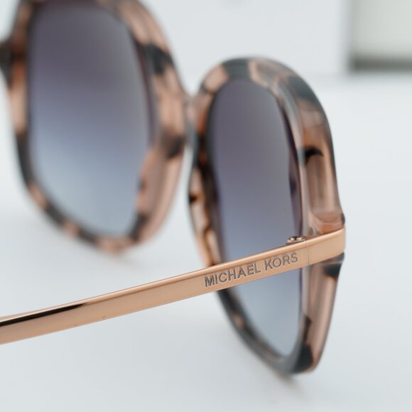 Michael Kors MK2024 316213 Square Sunglasses - Havana/Gold/Grey main image 9
